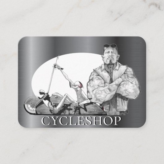 Cycle Card Visitenkarte (Vorderseite)
