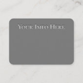 Cycle Card Visitenkarte (Rückseite)