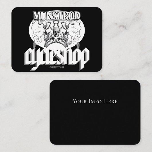 Cycle Card Visitenkarte (Vorne/Hinten)