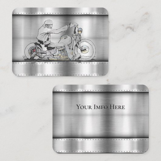 Cycle Card Visitenkarte (Vorne/Hinten)