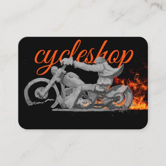 Cycle Card Visitenkarte (Vorderseite)