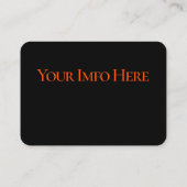 Cycle Card Visitenkarte (Rückseite)