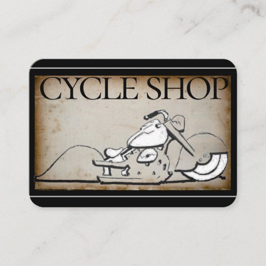 Cycle Card Visitenkarte (Vorderseite)