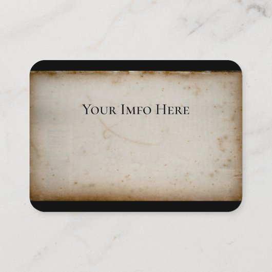 Cycle Card Visitenkarte (Rückseite)