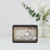 Cycle Card Visitenkarte (Stehend Vorderseite)