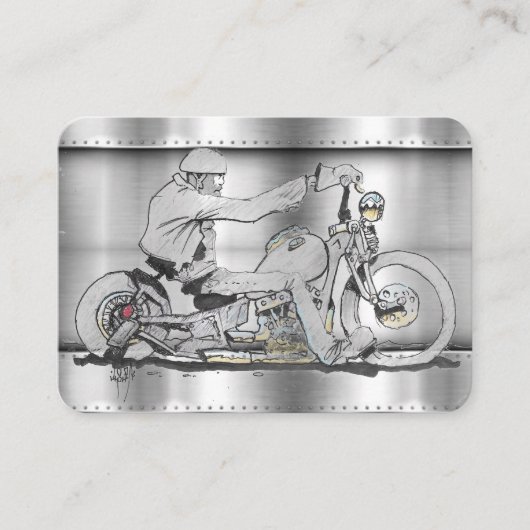 Cycle Card Visitenkarte (Vorderseite)