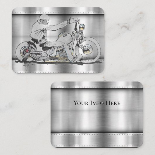 Cycle Card Visitenkarte (Vorne/Hinten)