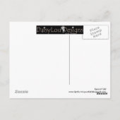 Cycle Race Crash Postcard von Lyn Hurring Postkarte (Rückseite)