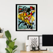 "Cycle~revolutions" Poster (Heimbüro)
