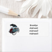 Cycle Rickshaw Cartoon Illustration (Insitu)