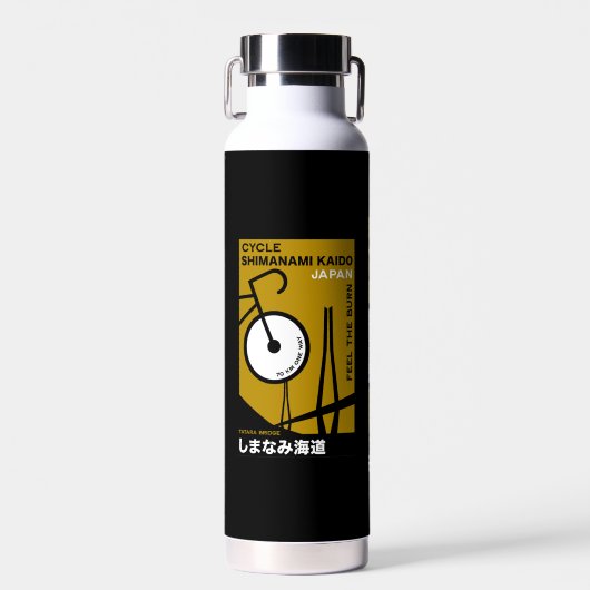 Cycle Shimanami Kaido Japan Trinkflasche (Vorne)