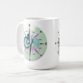 CycleNuts NACHRICHTEN Kaffeetasse (Vorderseite Links)