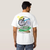 CycleNuts NEWS Destinationstouren T-Shirt (Schwarz voll)