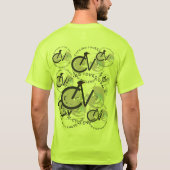 CycleNuts Tours T-Shirt (Rückseite)