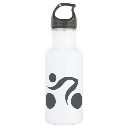 Cycler Freak Edelstahlflasche (Vorderseite)