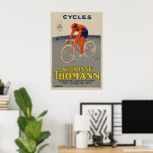 Cycles Alphonse Thomann Bicycle Poster (Heimbüro)