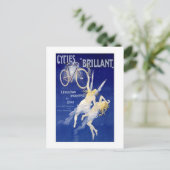 Cycles Brillant Postkarte (Stehend Vorderseite)