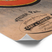 Cycles Clement Paris Poster (Ecke)