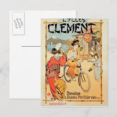 Cycles Clement Pre Saint-Gervais Postkarte (Vorne/Hinten)