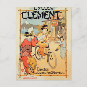 Cycles Clement Pre Saint-Gervais Postkarte