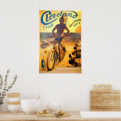 Cycles Cleveland Vintage Plakat (Küche)