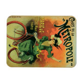 "Cycles de La Metropole", Marie & Co. (Farblith Magnet (Horizontal)