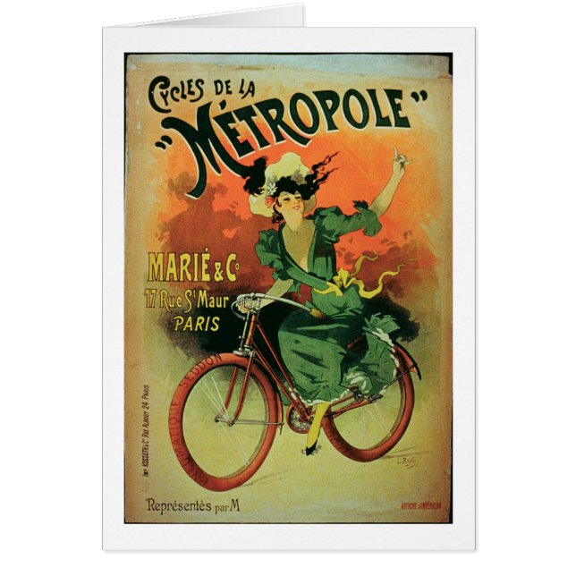 "Cycles de La Metropole", Marie u. Co. (Vorne)