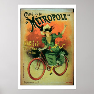 "Cycles de La Metropole", Marie u. Co. Poster