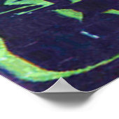 Cycles Gladiator Reflektion in Time French Cycling Poster (Ecke)