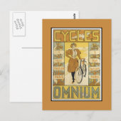 Cycles Omnium Postkarte (Vorne/Hinten)
