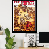 Cycles Perfecta Vintag Advertising Poster (Heimbüro)