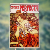 Cycles Perfecta von Alphonse Mucha Acrylschild (Neutral)