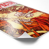 Cycles Perfecta von Alphonse Mucha Fotodruck (Ecke)