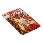 Cycles Perfecta von Alphonse Mucha Magnet (Rechte Seite)