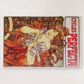 Cycles Perfecta von Alphonse Mucha Puzzle (Horizontal)