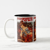 " Cycles Perfecta " Zweifarbige Tasse (Links)
