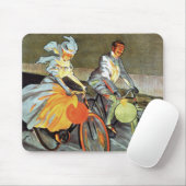 Cycles Peugeot Vintag Bicycle Art Mousepad (Mit Mouse)