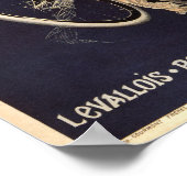 Cycles Sirius, Frankreich, Vintages Fahrradposter Poster (Ecke)