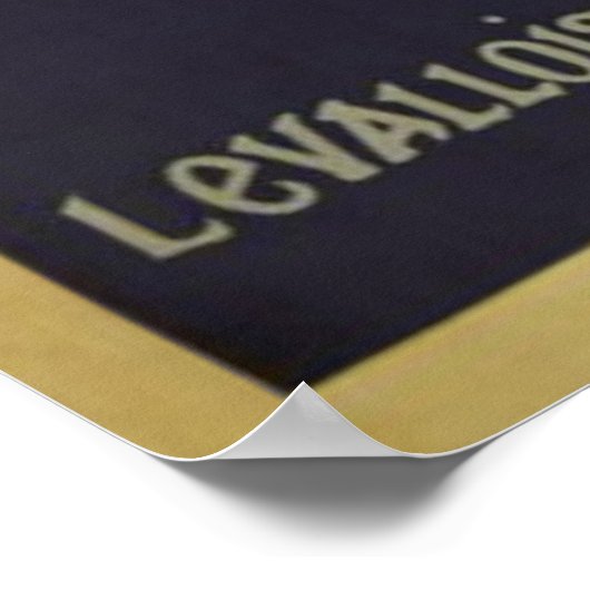 Cycles Sirius Vintag Bicycle Poster (Ecke)