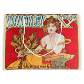 Cycles Waverley, Mucha Große Geschenktüte (Vorderseite)