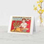 Cycles Waverley, Mucha Karte (Gelbe Blume)