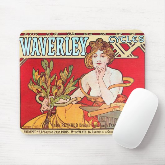 Cycles Waverley, Mucha Mousepad (Mit Mouse)