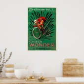 Cycles Wonder Bicycle Poster Prints (Küche)