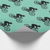 Cyclientwappapier Geschenkpapier (Ecke)