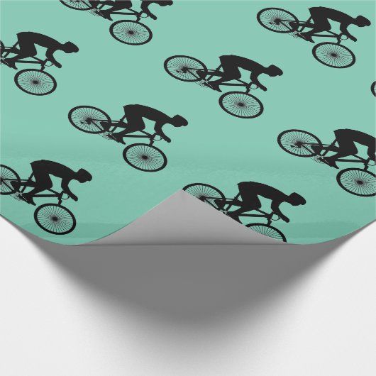 Cyclientwappapier Geschenkpapier (Ecke)