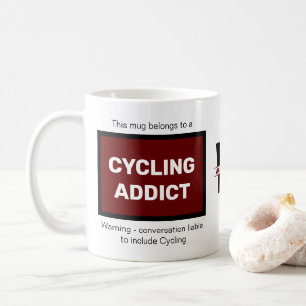 Cycling Addict Hinzufügen des Monogrammes Kaffeetasse
