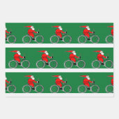 Cycling Bicycle Holiday Gift Geschenkpapier Set (Vorderseite)