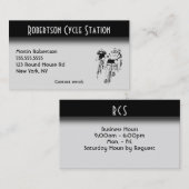 Cycling Business Card Visitenkarte (Vorne/Hinten)
