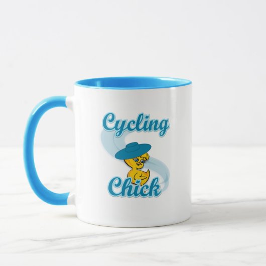 Cycling Chick #3 Tasse (Links)