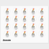 Cycling Chick Stickers (Blatt)